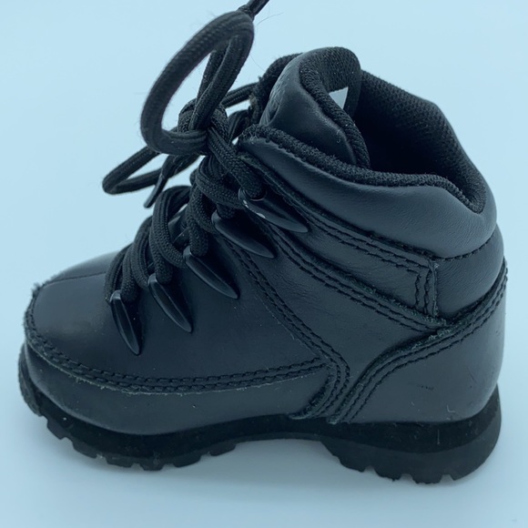 Timberland Black Sprint Hiker Shoes Baby Size 5 - Picture 10 of 11